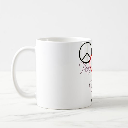 Dans danseringsontwerp koffiemok (Links)