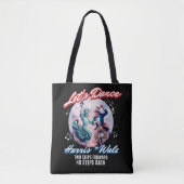Dans de Harris Walz 2024 Liberty en Uncle Sam Tote Bag (Voorkant)