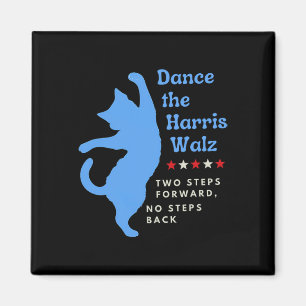 Dans de Harris Wheimer 2024 Cat Lady Stem Kamala Magneet