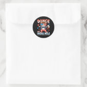 Dans de Harris Wheimer Grappige Kat Dames Kamala H Ronde Sticker (Tas)