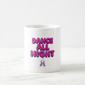 Dans de hele nacht Disco Schoenen Icon Mok (Center)
