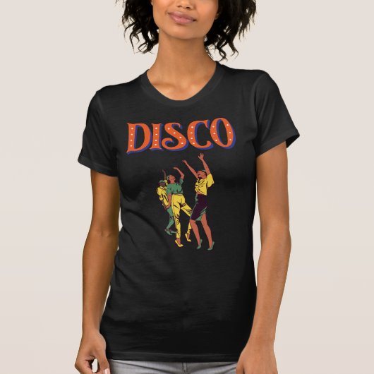 Dans de hele nacht Disco T-shirt (Voorkant)