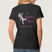 dans de liefde van de dans herhaalt de Voodoo Doll T-shirt (Achterkant)