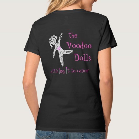 dans de liefde van de dans herhaalt de Voodoo Doll T-shirt (Achterkant)