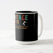  dans-definitiedesnelheid tweekleurige koffiemok (Voorkant rechts)