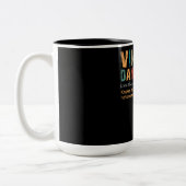  dans-definitiedesnelheid tweekleurige koffiemok (Links)