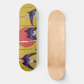 Dans der zwaluwen persoonlijk skateboard (Voorkant)