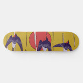 Dans der zwaluwen persoonlijk skateboard (Horizontaal)