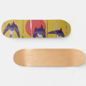 Dans der zwaluwen persoonlijk skateboard (Horizontaal)