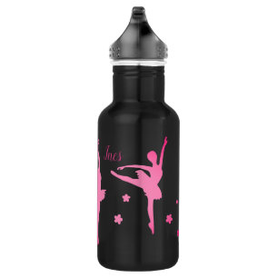 Dans door het leven Citaat Danser Cadeau Ballerina Waterfles