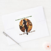 Dans door het leven: Happy Vibes Sticker (Envelop)