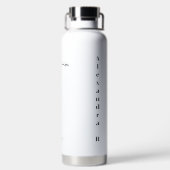 Dans door het leven, Pencil Ballerina Gepersonalis Waterfles (Achterkant)