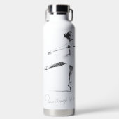 Dans door het Leven, Potlood Ballerina Persoonlijk Waterfles (Voorkant)