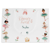 Dans & draai meisje verjaardagsfeest groot cadeauzakje (Voorkant)