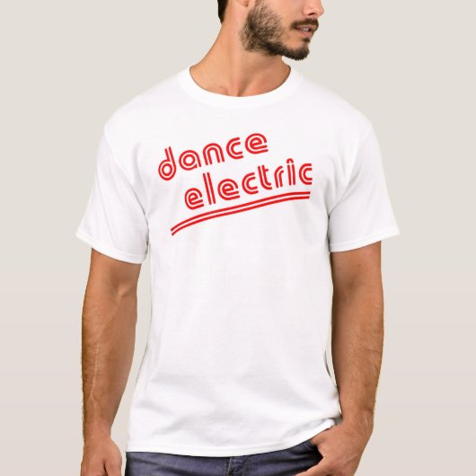dans-elektrisch t-shirt (Voorkant)