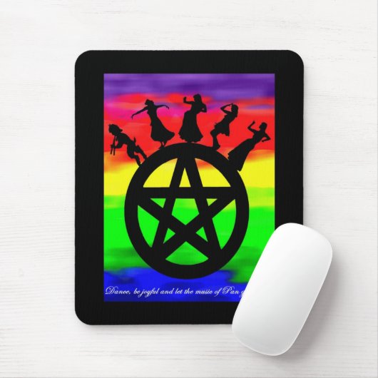 Dans en ben blij! muismat (Met muis)