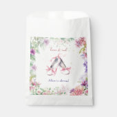 Dans en draai ballerina verjaardag bedankzakje (Voorkant)