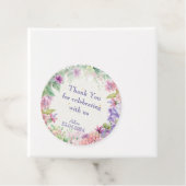 Dans en draai ballerina verjaardag dank u bedankjes labels (In situ)