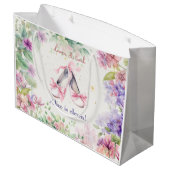 Dans en draai ballerina verjaardag groot cadeauzakje (Achterkant Gekanteld)