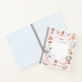 Dans en draai schattig balletkind ballet notitieboek (Binnen)