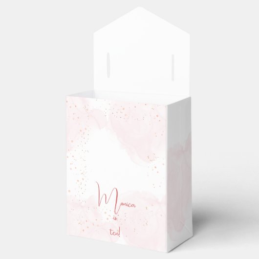 Dans en draai schattige ballerina ballet kind verj bedankdoosjes (Geopend)