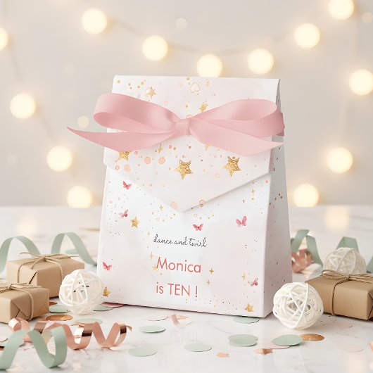 Dans en draai schattige ballerina ballet kind verj bedankdoosjes