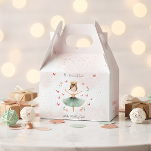 Dans en draai schattige ballerina ballet kind verj bedankdoosjes