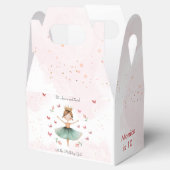 Dans en draai schattige ballerina ballet kind verj bedankdoosjes (Geopend)