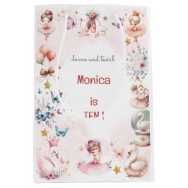 Dans en draai schattige ballerina ballet kind verj medium cadeauzakje