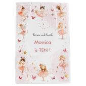 Dans en draai schattige ballerina ballet kind verj medium cadeauzakje (Voorkant)