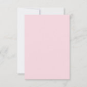 Dans en Kronkel Ballet Verjaardag Kaart (Achterkant)