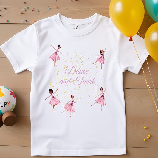 Dans en piroette ballerina 