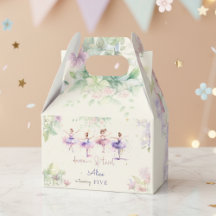 Dans en twirl ballerina waterverf verjaardag