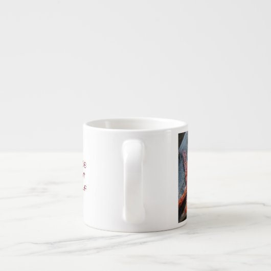 Dans espresso mok (Achterkant)