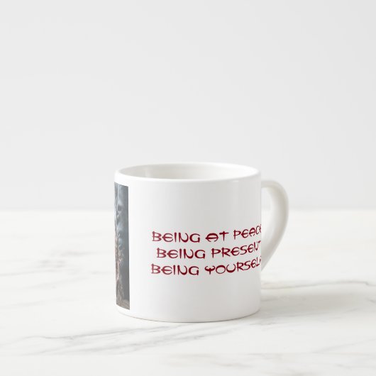 Dans espresso mok (Voorkant rechts)