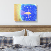 Dans Fireflies door sky boivin Canvas Afdruk (Insitu (Slaapkamer))