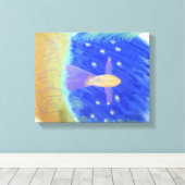 Dans Fireflies door sky boivin Canvas Afdruk (Insitu (Houten vloer))