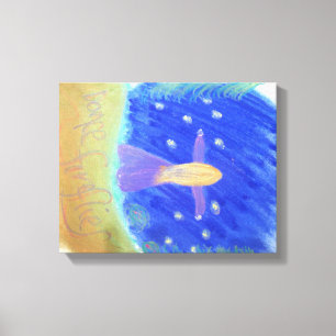 Dans Fireflies door sky boivin Canvas Afdruk