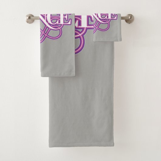Dans Flourish Bad Handdoek (Insitu)