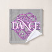 Dans Flourish Bad Handdoek (Wasdoekje)