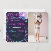 Dans Foto Uitnodiging (Voorkant)