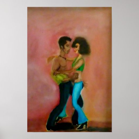 Dans gemaakt door kunstenaar Roger Bates Poster (Voorkant)