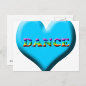 Dans! Giften Briefkaart (Voorkant / Achterkant)