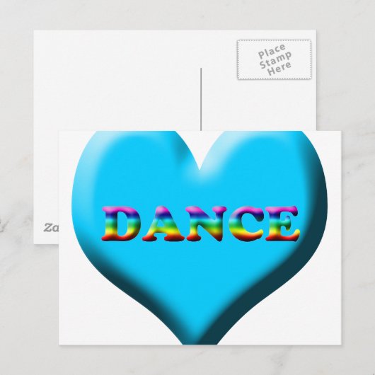 Dans! Giften Briefkaart (Voorkant / Achterkant)