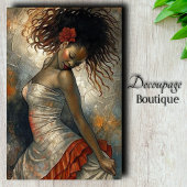Dans Goddelijk Decoupage Tissuepapier