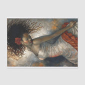 Dans Goddelijk Decoupage Tissuepapier (Voorkant)