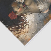 Dans Goddelijk Decoupage Tissuepapier (Detail)