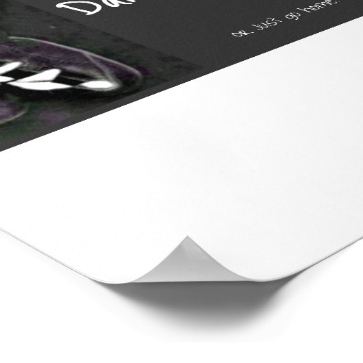 Dans Hard. Dance Irish of ga gewoon naar huis Poster (Hoek)