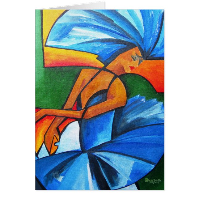 Dans in blauw 2008 (Voorkant)