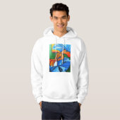 Dans in blauw 2008 hoodie (Voorkant volledig)